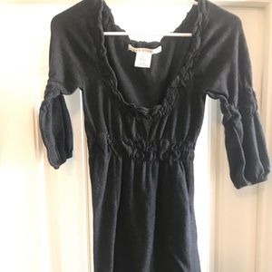 Dark Gray 3/4 Sleeve Max Studio Dress Size XS